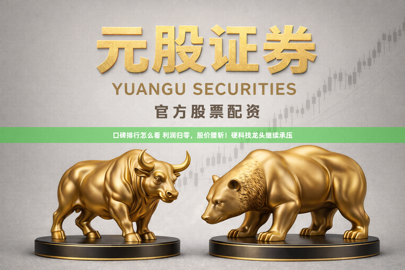 口碑排行怎么看 利润归零，股价腰斩！硬科技龙头继续承压