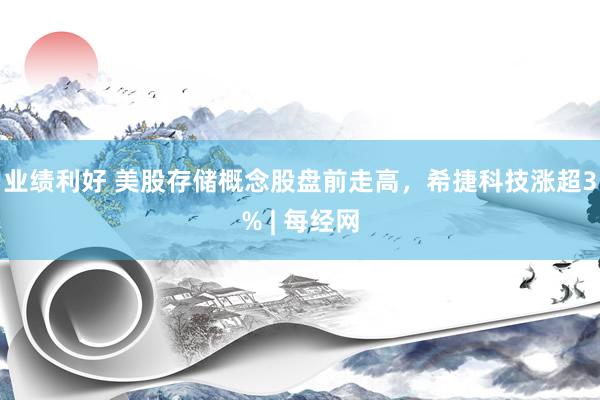 业绩利好 美股存储概念股盘前走高，希捷科技涨超3% | 每经网